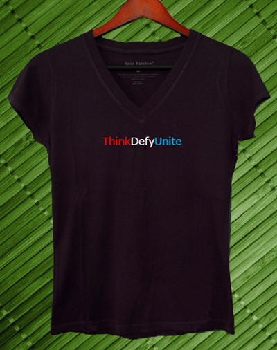Think Defy Unite Women's Bamboo T-Shirt - BW1201